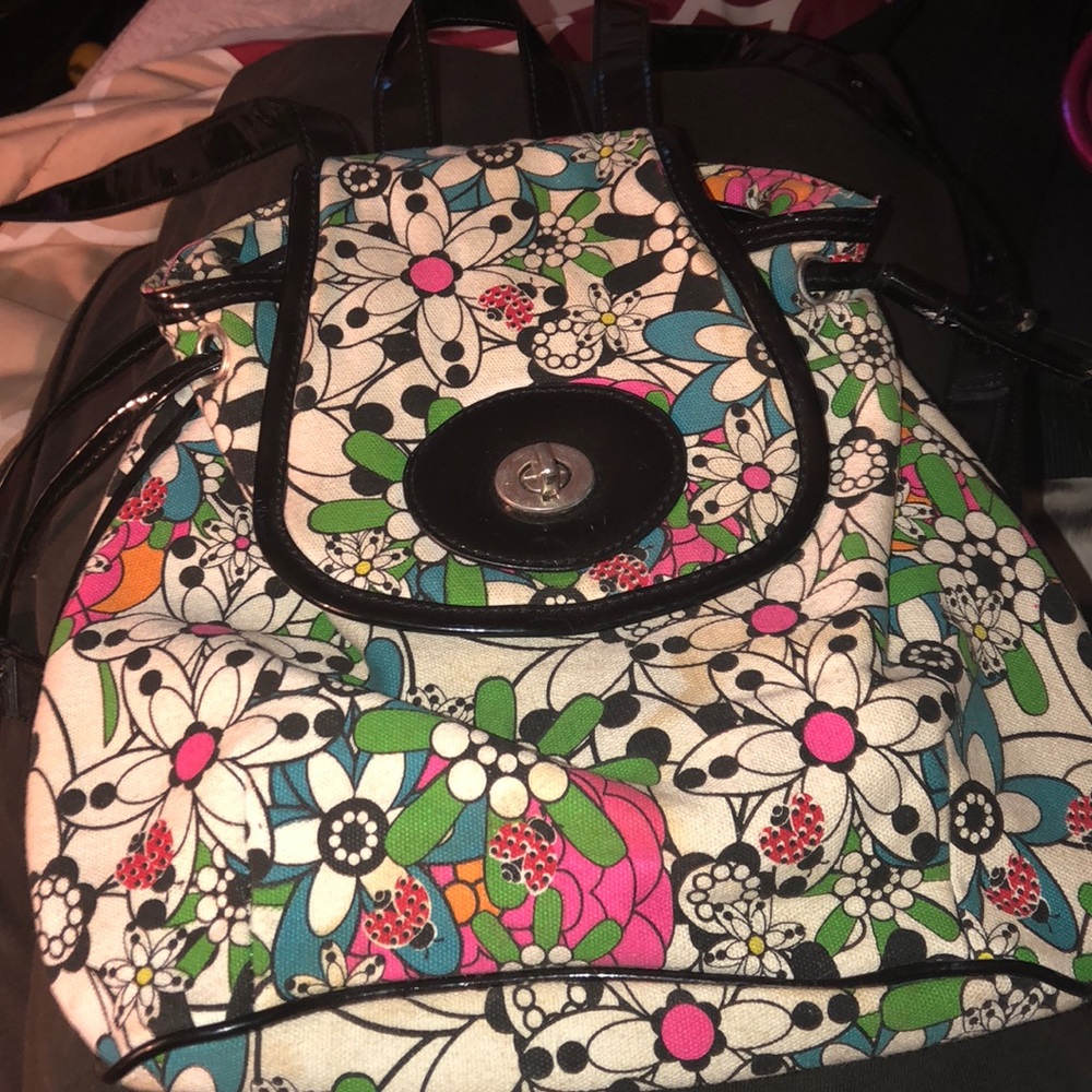 Mini flower bookbag
